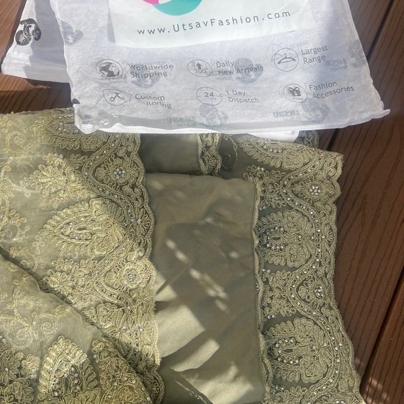 Indian wedding Sari, Lengha Choli saree - Picture 10 of 15